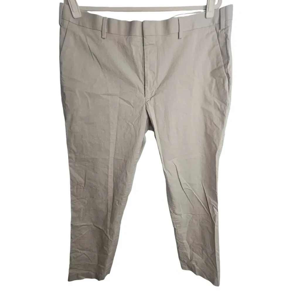 J. Crew Mens Thompson Tapered Chinos Pants Size 38X31 Classic Minimalist Preppy